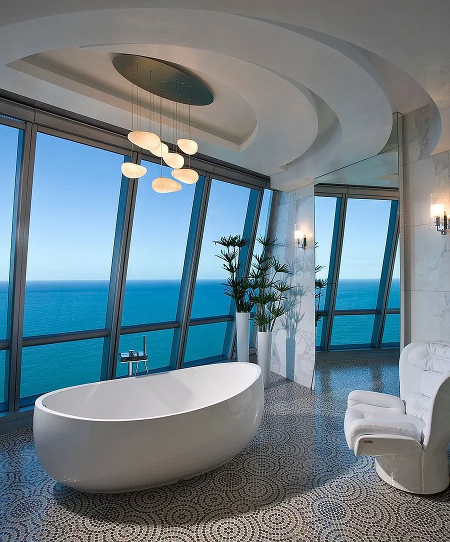 13Luxurious-contemporary-bathroom-of-posh-Miami-residence-with-ocean-view