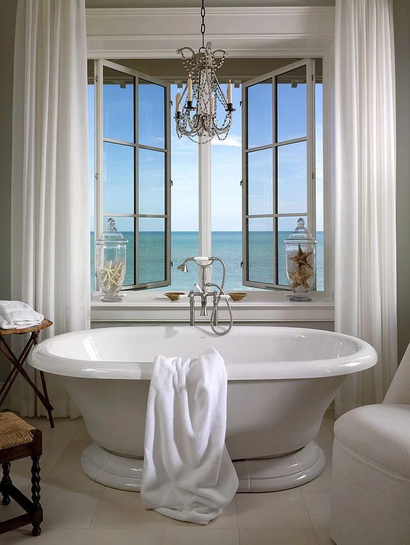 14Vintage-freestanding-bathtub-next-to-the-window-with-sea-view-in-beautiful-beach-style-bathroom