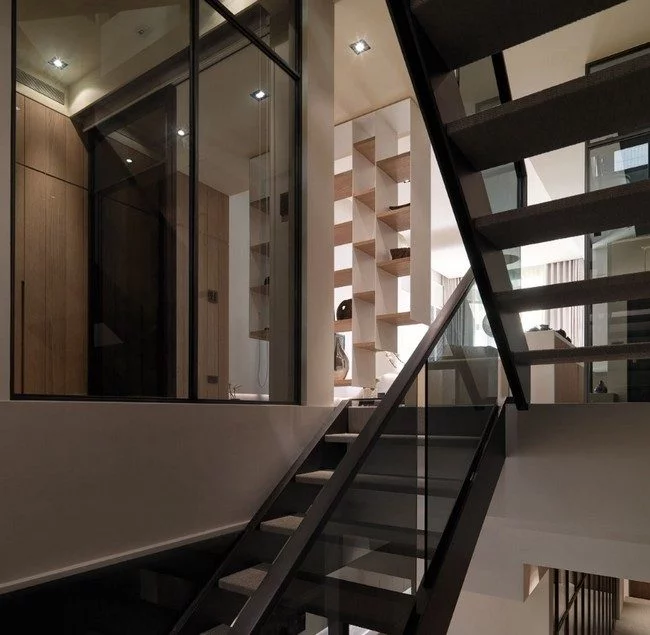 15Multi-Level-Contemporary-Apartment-in-Taiwan-15