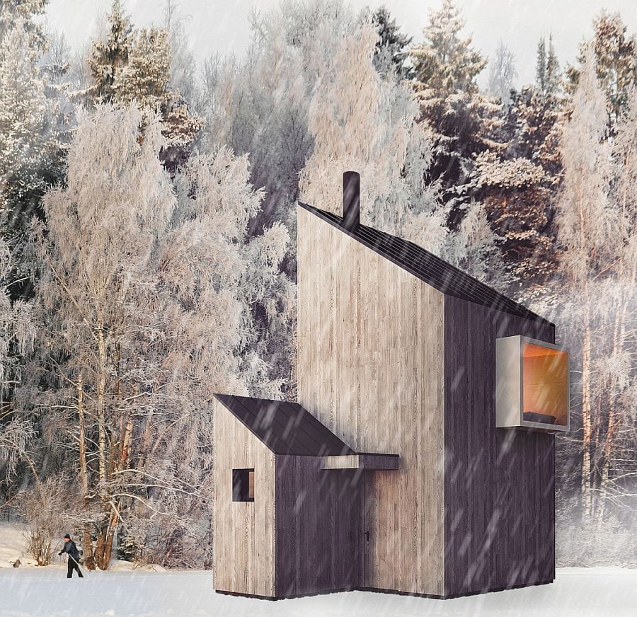 cabin gỗ 3