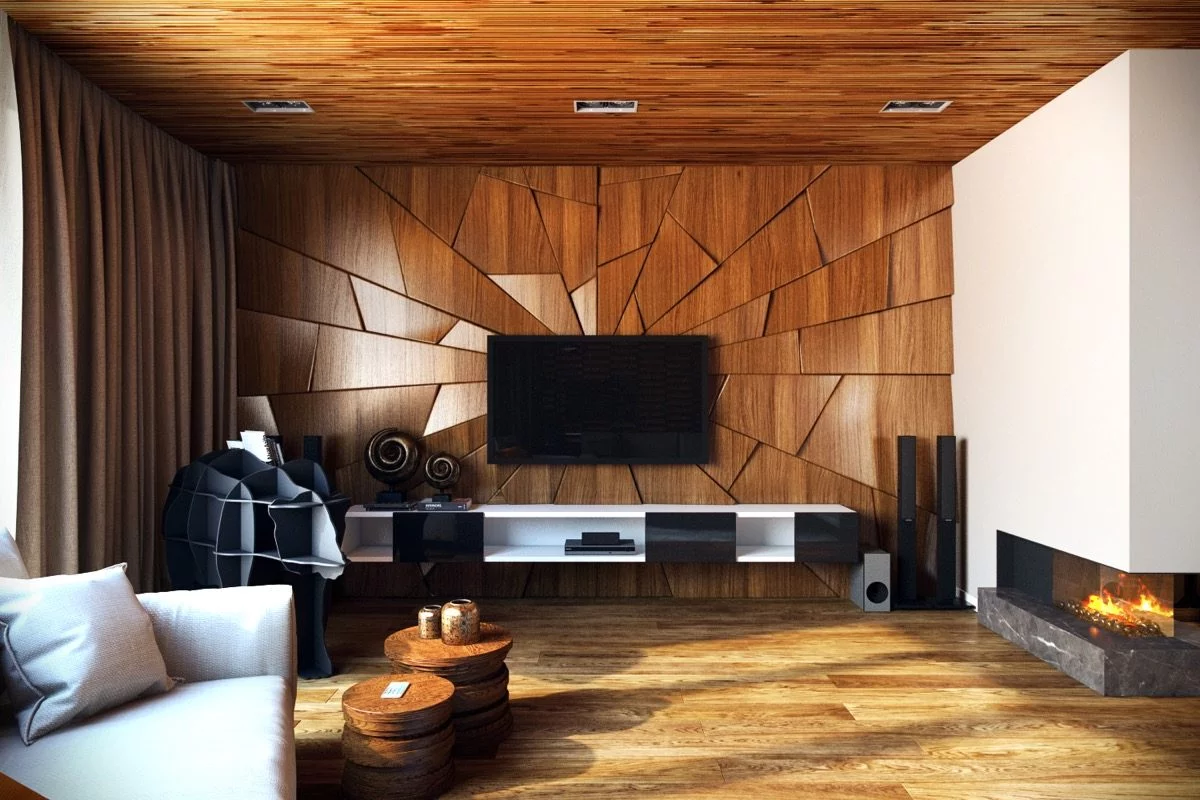 8artistic-living-room-wall-panels